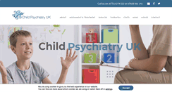 Desktop Screenshot of childpsychiatryuk.com